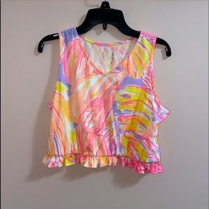 Lilly Pulitzer top and skirt set